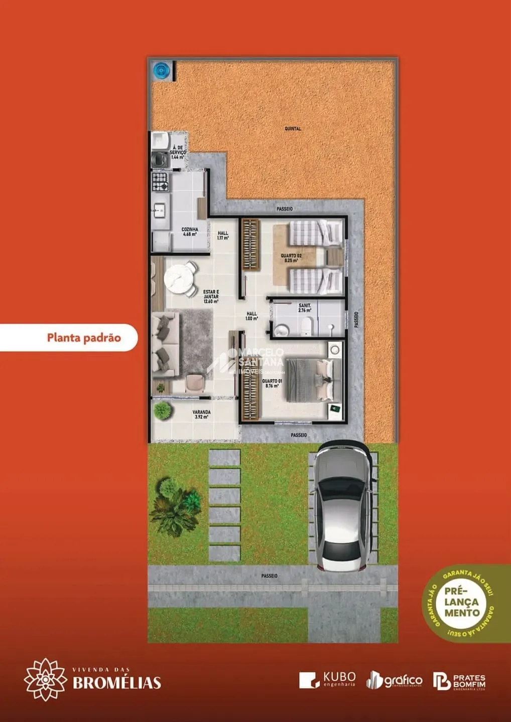 Casa, 2 quartos, 49 m² - Foto 5