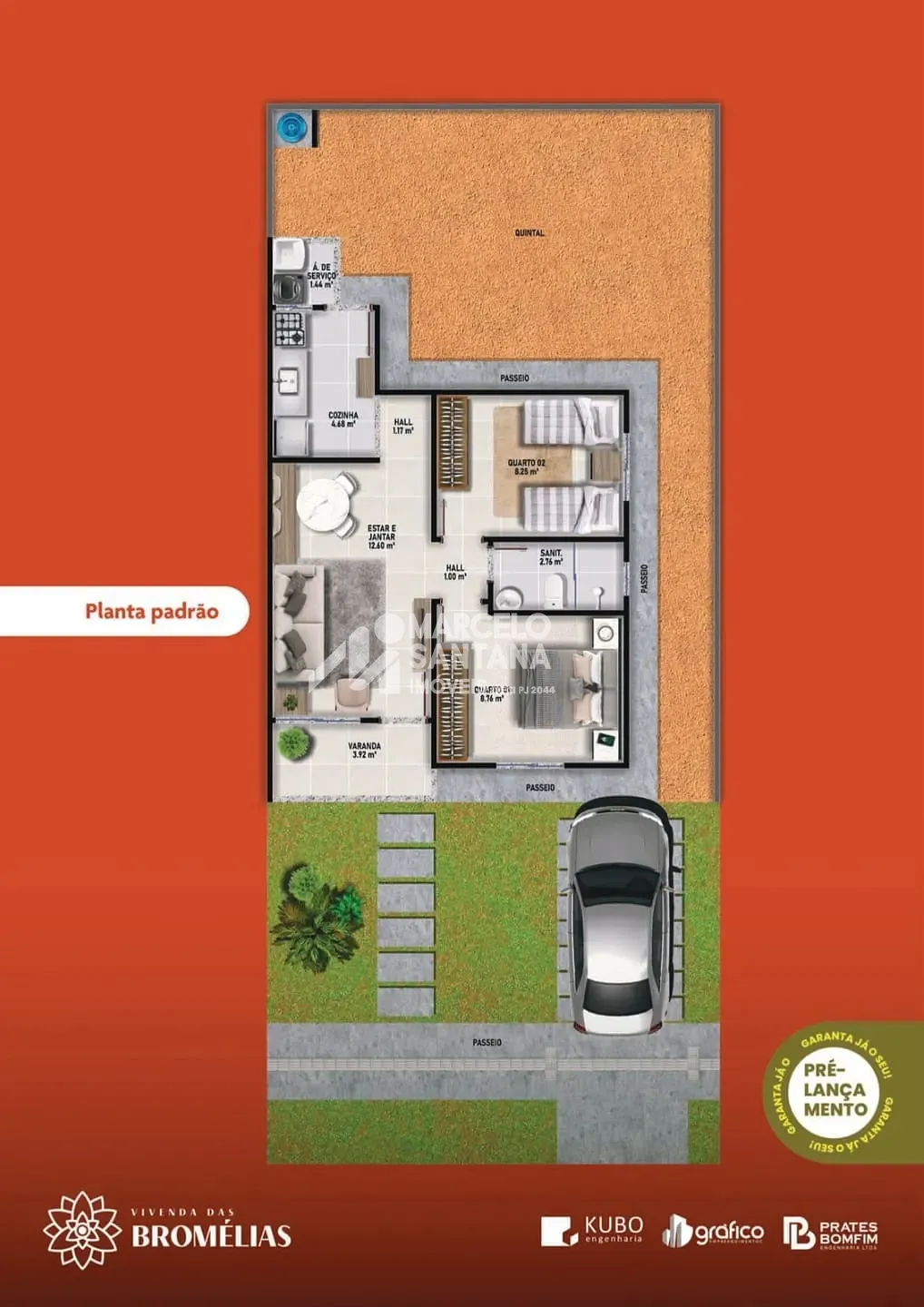 Casa, 2 quartos, 49 m² - Foto 5