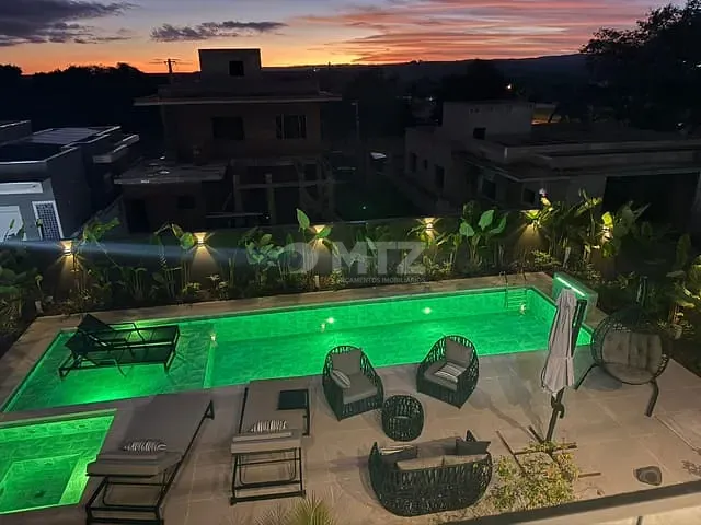 Casa 4 quartos e 6 banheiros, à venda, no bairro Ninho Verde II Eco Residence em Pardinho