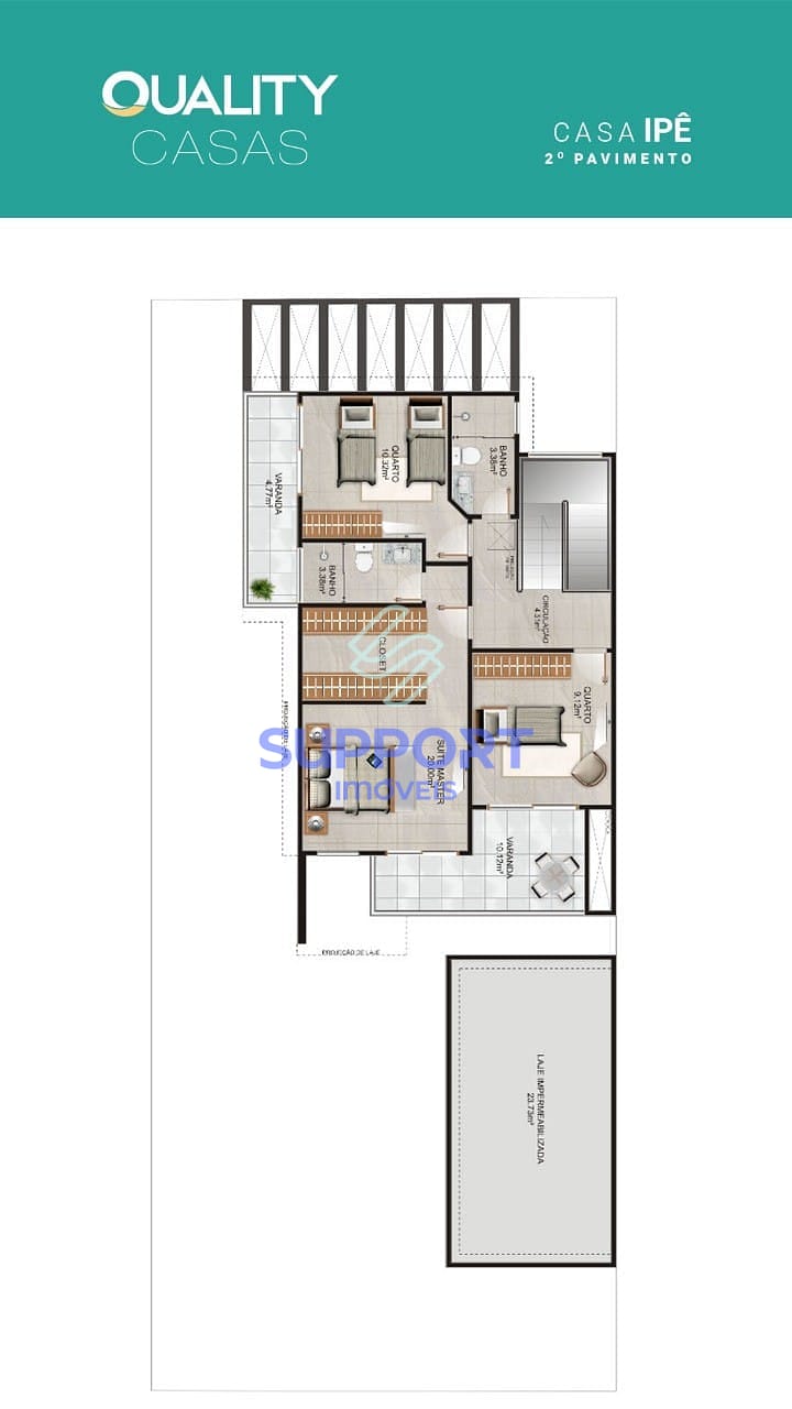 Casa, 3 quartos, 179 m² - Foto 3