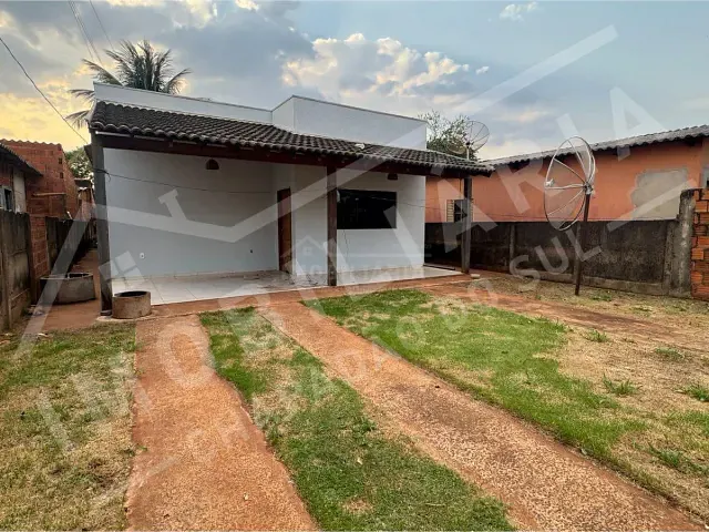 Casa 3 quartos e 1 banheiro, para alugar, no bairro SIBIPIRUNA em Chapadão do Sul