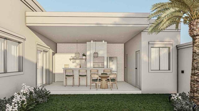 Casa com 253m² 2 quartos e 3 banheiros, à venda, no bairro Residencial Veneza em Nova Mutum