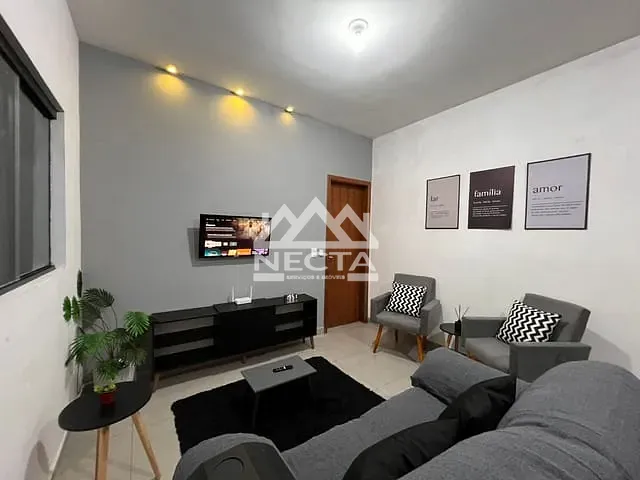 Casa com 135m² 2 quartos e 2 banheiros, para alugar, no bairro Golfinhos em Caraguatatuba