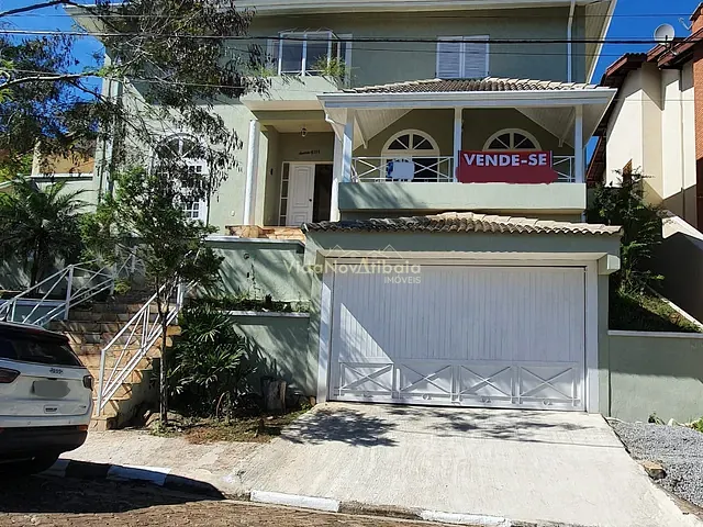 Casa com 660m² 4 quartos e 5 banheiros, à venda, no bairro Estância Parque de Atibaia em Atibaia