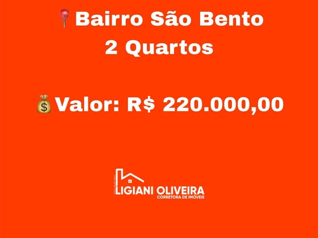 Casa 2 quartos e 1 banheiro, à venda, no bairro São Bento em Novo Progresso