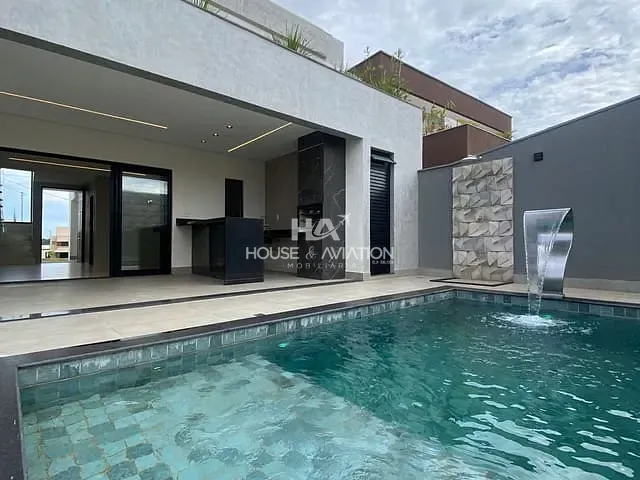 Casa com 268m² 3 quartos e 4 banheiros, à venda, no bairro Jardins Capri em Senador Canedo