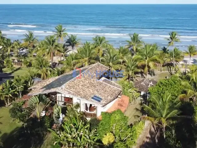 Casa 4 quartos e 6 banheiros, à venda, no bairro Praia do Norte em Uruçuca