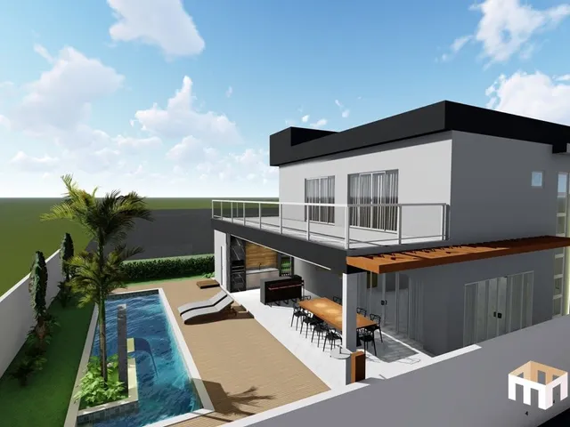 Casa com 520m² 4 quartos e 7 banheiros, à venda, no bairro Alphaville em Barra dos Coqueiros