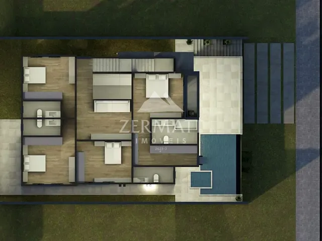Casa com 350m² 5 quartos e 7 banheiros, à venda, no bairro Itoupava Central em Blumenau