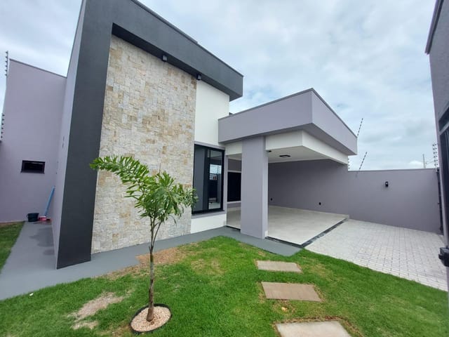 Casa 3 quartos e 3 banheiros, à venda, no bairro Residencial Veneza em Nova Mutum