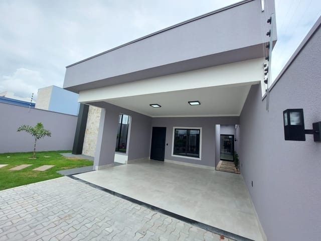 Casa 3 quartos e 3 banheiros, à venda, no bairro Residencial Veneza em Nova Mutum