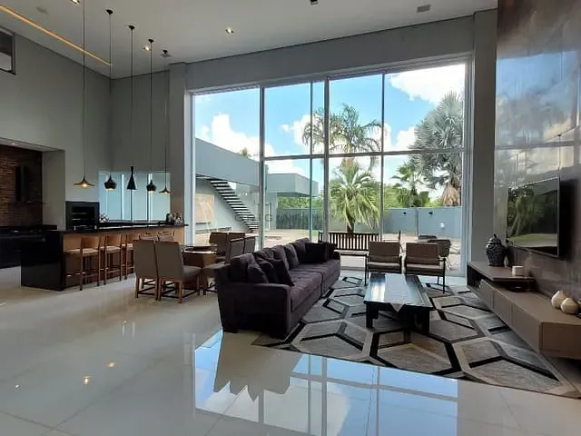 Casa com 1176m² 4 quartos e 7 banheiros, à venda, no bairro Residencial Damha I em Campo Grande