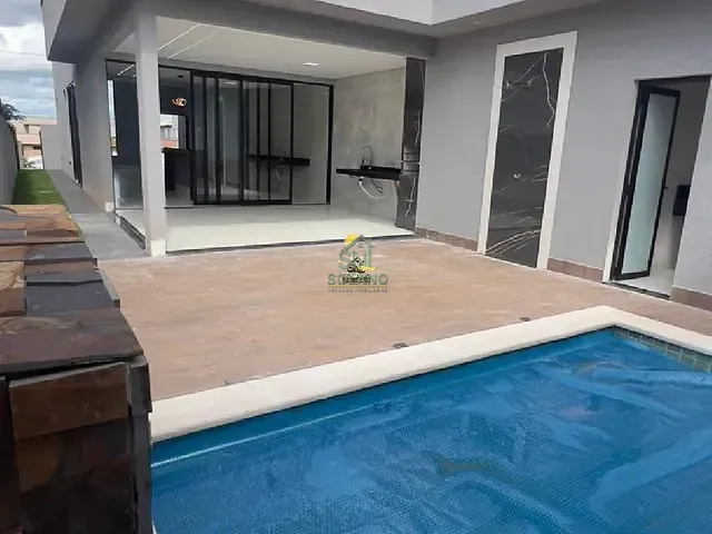Casa com 360m² 3 quartos e 4 banheiros, à venda, no bairro Residencial Condomínio Jardim Veneza em Senador Canedo
