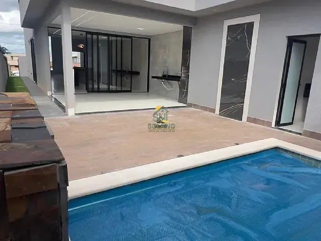 Casa com 360m² 3 quartos e 4 banheiros, à venda, no bairro Residencial Condomínio Jardim Veneza em Senador Canedo