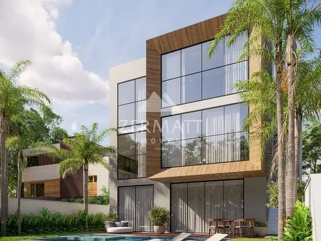 Casa com 375m² 4 quartos e 6 banheiros, à venda, no bairro Ponta Aguda em Blumenau