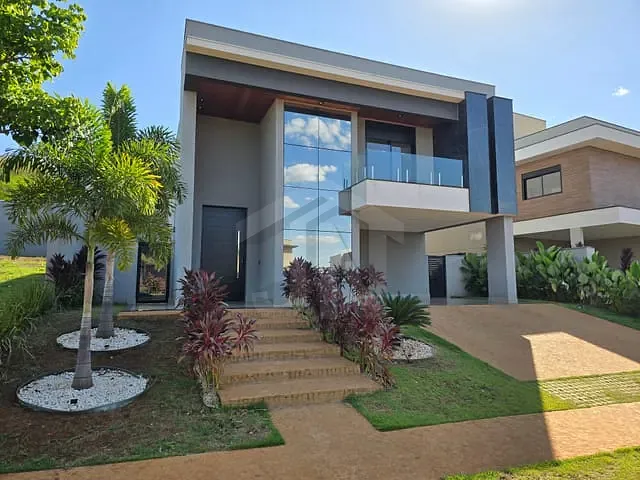 Casa com 496m² 4 quartos e 6 banheiros, à venda, no bairro Residencial e Empresarial Alphaville em Ribeirão Preto