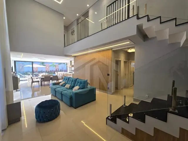 Casa com 496m² 4 quartos e 6 banheiros, à venda, no bairro Residencial e Empresarial Alphaville em Ribeirão Preto