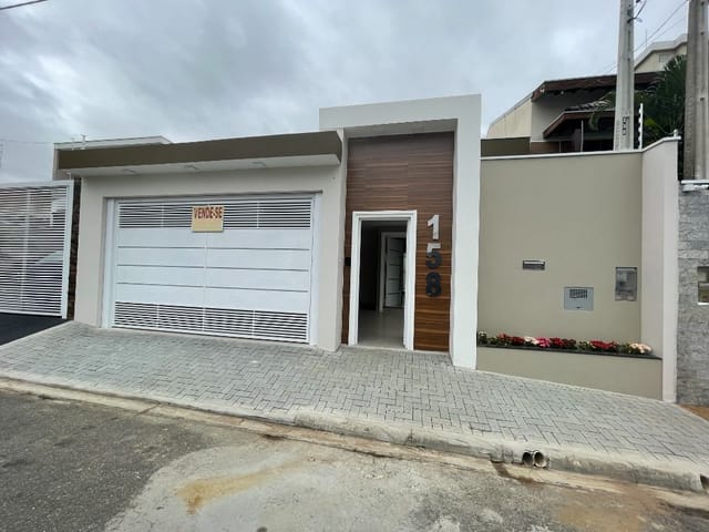 Foto do Casa - Casa com 3 dormitórios à venda, 162 m² por R$ 742.000,00 - Loteamento Villa Branca - Jacareí/SP | RUSSI IMÓVEIS