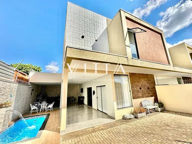 Casa com 180m² 3 quartos e 3 banheiros, à venda, no bairro Plano Diretor Sul em Palmas