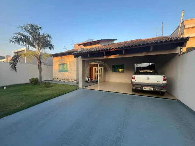 Casa 3 quartos e 2 banheiros, à venda, no bairro Residencial Flamboyant em Nova Mutum