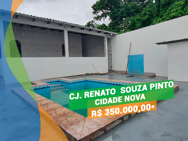 Foto do Casa - Casa Cj. Renato Souza Pinto I 3Qts/1St c/ piscina Cidade Nova | Apartamentos Manaus Imobiliária