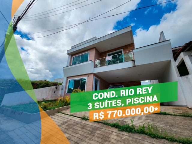 Foto do Casa - Cond Rio Rey 4Qts/3St Av. do Turismo | Apartamentos Manaus Imobiliária