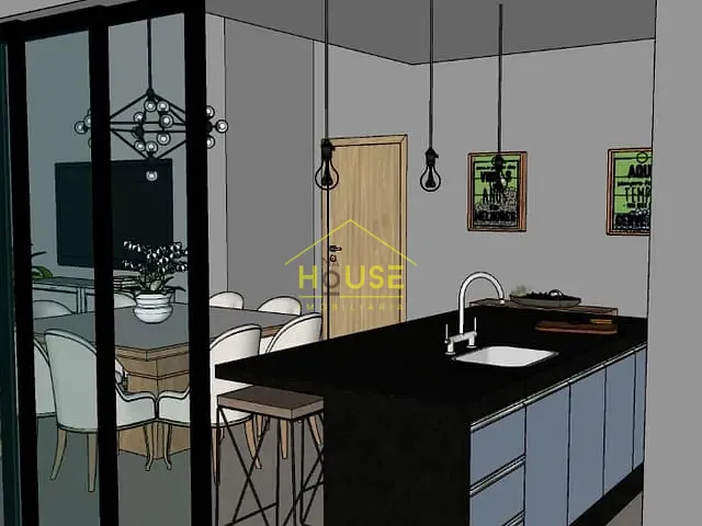 Casa com 180m² 3 quartos e 1 banheiro, à venda, no bairro Parque Industrial II em Votuporanga