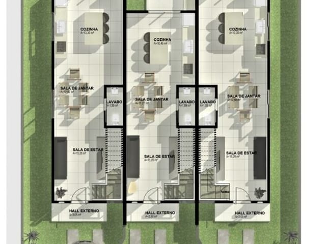 Casa com 143m² 3 quartos e 3 banheiros, à venda, no bairro São João do Rio Vermelho em Florianópolis