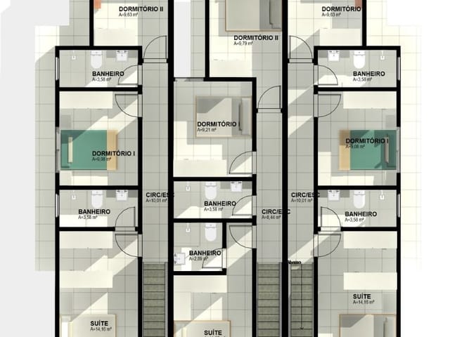 Casa com 143m² 3 quartos e 3 banheiros, à venda, no bairro São João do Rio Vermelho em Florianópolis