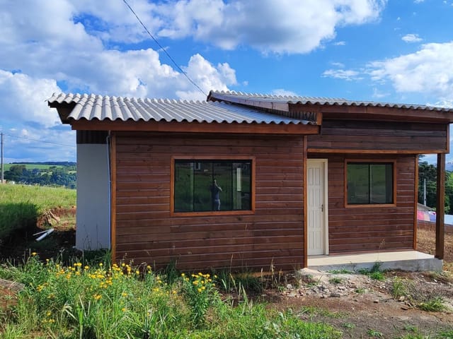 Foto do Casa - Casa à venda com dois quartos a venda no loteamento Caminhos do Alto, Bela vista, Xanxerê, SC | CM Negócios imobiliários