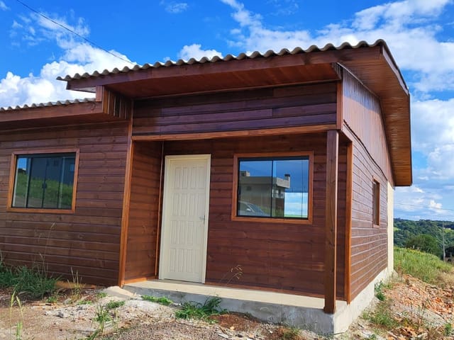 Foto do Casa - Casa à venda com dois quartos a venda no loteamento Caminhos do Alto, Bela vista, Xanxerê, SC | CM Negócios imobiliários