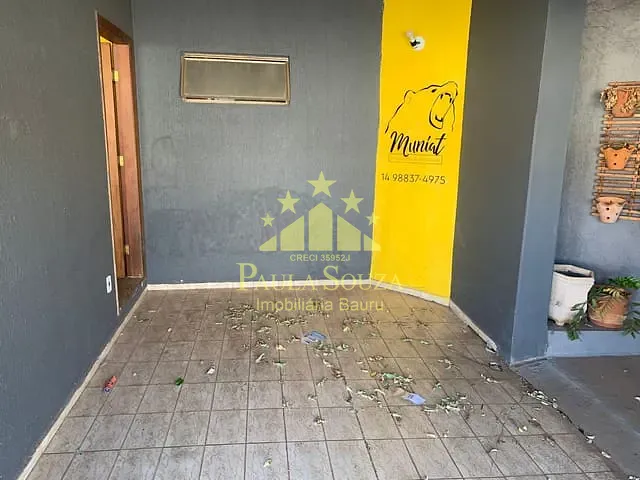 Casa com 70m² 2 quartos e 2 banheiros, para alugar, no bairro Vila Souto em Bauru