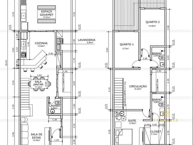 Casa 3 quartos e 3 banheiros, à venda, no bairro Jardim Belvedere em Volta Redonda