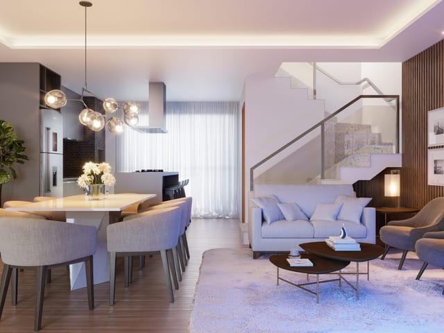 Foto do Casa - CASAS COM 03 DORMITÓRIOS EM CONDOMÍNIO FECHADO NO SANTA CÂNDIDA EM CURITIBA | Azos imóveis