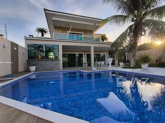 Casa com 450m² 4 quartos e 5 banheiros, à venda, no bairro Portinho em Cabo Frio