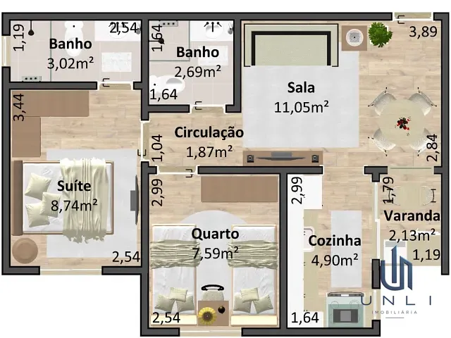 Casa 2 quartos e 2 banheiros, à venda, no bairro Belmonte em Volta Redonda