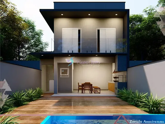 Casa com 100m² 2 quartos e 2 banheiros, à venda, no bairro Nova Cerejeira em Atibaia