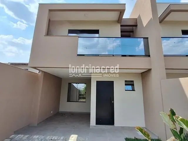 Casa com 138m² 3 quartos e 3 banheiros, à venda, no bairro Jardim Pacaembu / Santa Monica em Londrina