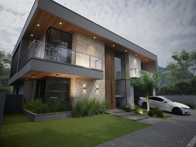 Casa com 316m² 3 quartos e 3 banheiros, à venda, no bairro Pedra Branca em Palhoça