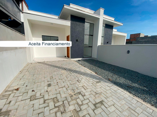 Foto do Casa - Casa Geminada á venda com Suíte e Quintal, N° 2 Bairro Costeira, Balneário Barra do Sul, SC | North Center