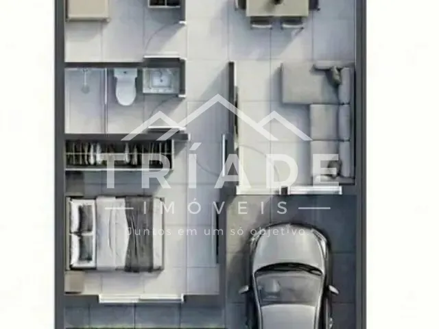 Casa com 120m² 3 quartos e 1 banheiro, à venda, no bairro Costeira em Araucária