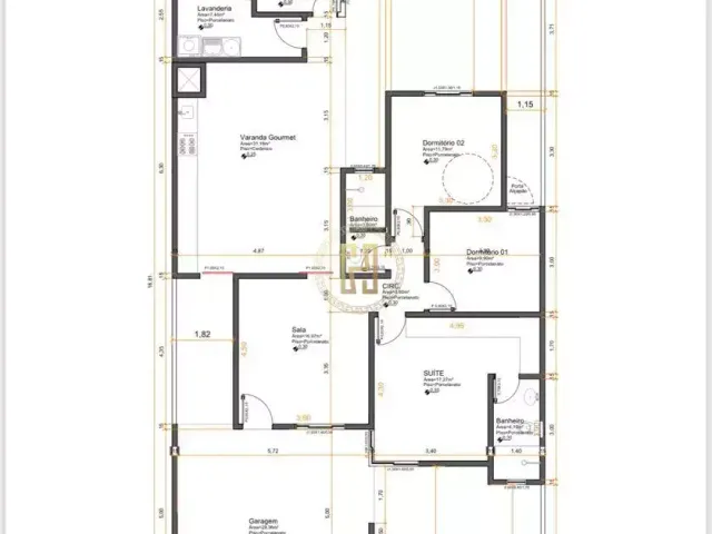 Casa 3 quartos e 2 banheiros, à venda, no bairro Eldorado em Nova Mutum