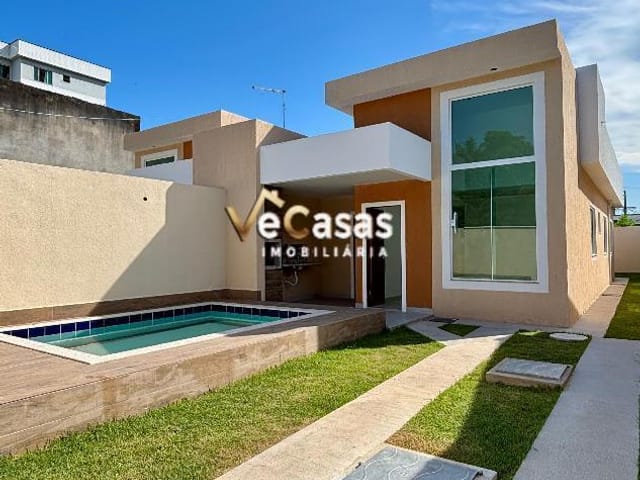 Casa com 120m² 3 quartos e 2 banheiros, à venda, no bairro Village Rio das Ostras em Rio das Ostras