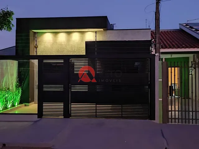 Casa 3 quartos e 2 banheiros, à venda, no bairro Jardim Pinheiros II em Maringá