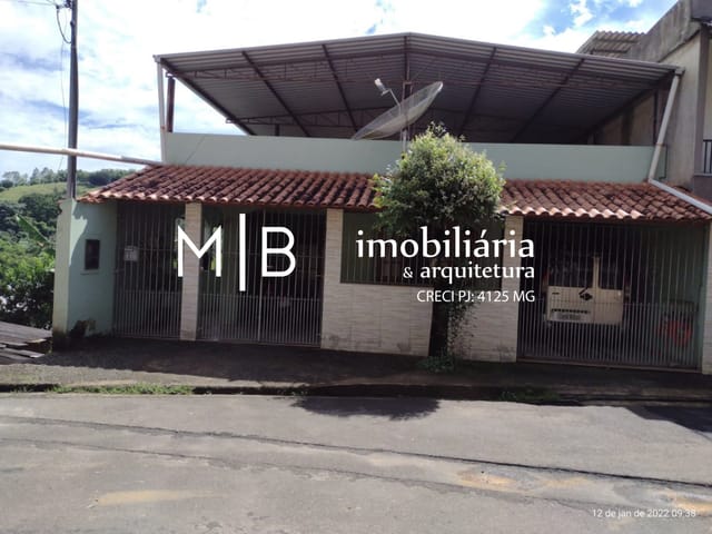 Casa 4 quartos e 2 banheiros, à venda, no bairro CARIJÓS em CATAGUASES