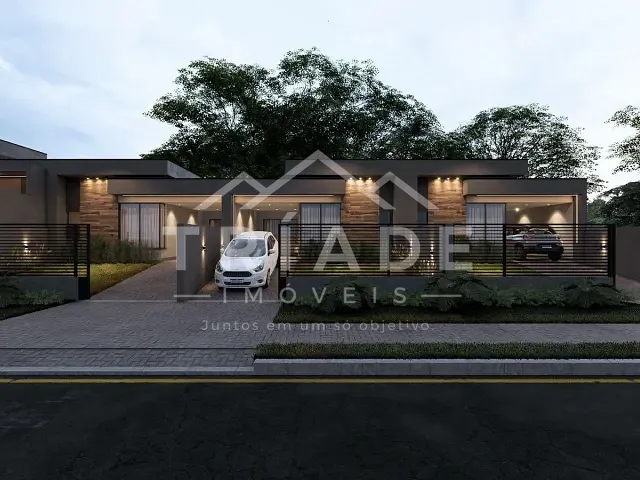 Casa com 120m² 3 quartos e 1 banheiro, à venda, no bairro Iguaçu em Araucária