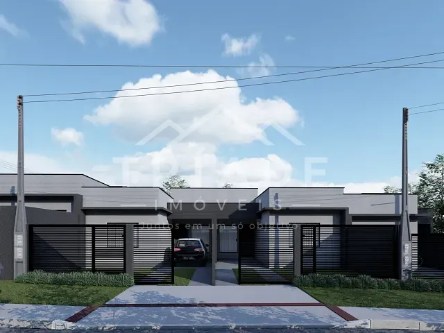 Casa 3 quartos e 1 banheiro, à venda, no bairro Campina da Barra em Araucária