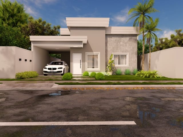 Casa com 250m² 3 quartos e 2 banheiros, à venda, no bairro Residencial Veneza em Nova Mutum