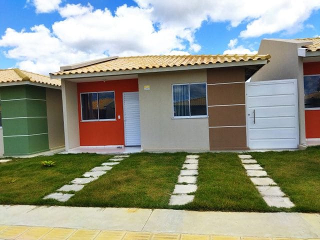 Foto do Casa - Casa pronta de 2 quartos ampliável para 3 quartos em condomínio fechado,  bairro planejado  à venda, Bairro Parque Real, Vitória da Conquista, BA | Locar Imóvel
