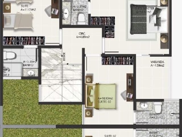 Foto do Casa - Casa à venda 3 Quartos, 3 Suites, 2 Vagas, 130M², Novo Mundo, Uberlândia - MG | Moradas Select Boutique de Imóveis